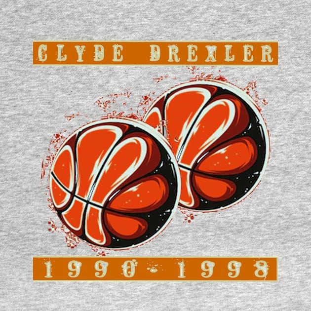 Clyde Drexler by Punyatoko